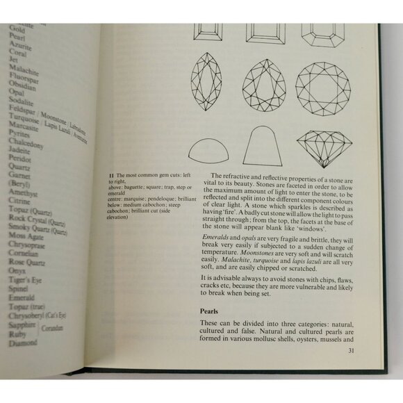 Handmade Jewelry Techniques and Design Alison Richards Hardcover Vintage 1976 - Picture 5 of 5